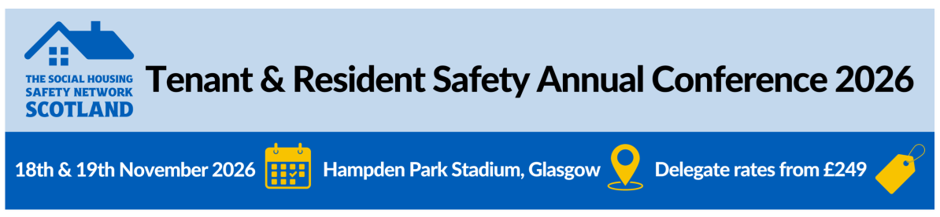 Social Housing Safety Network Scotland Annual Conference 2026