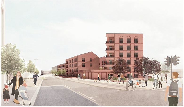 Collective Architecture and Wheatley plan homes near Sir Chris Hoy Velodrome