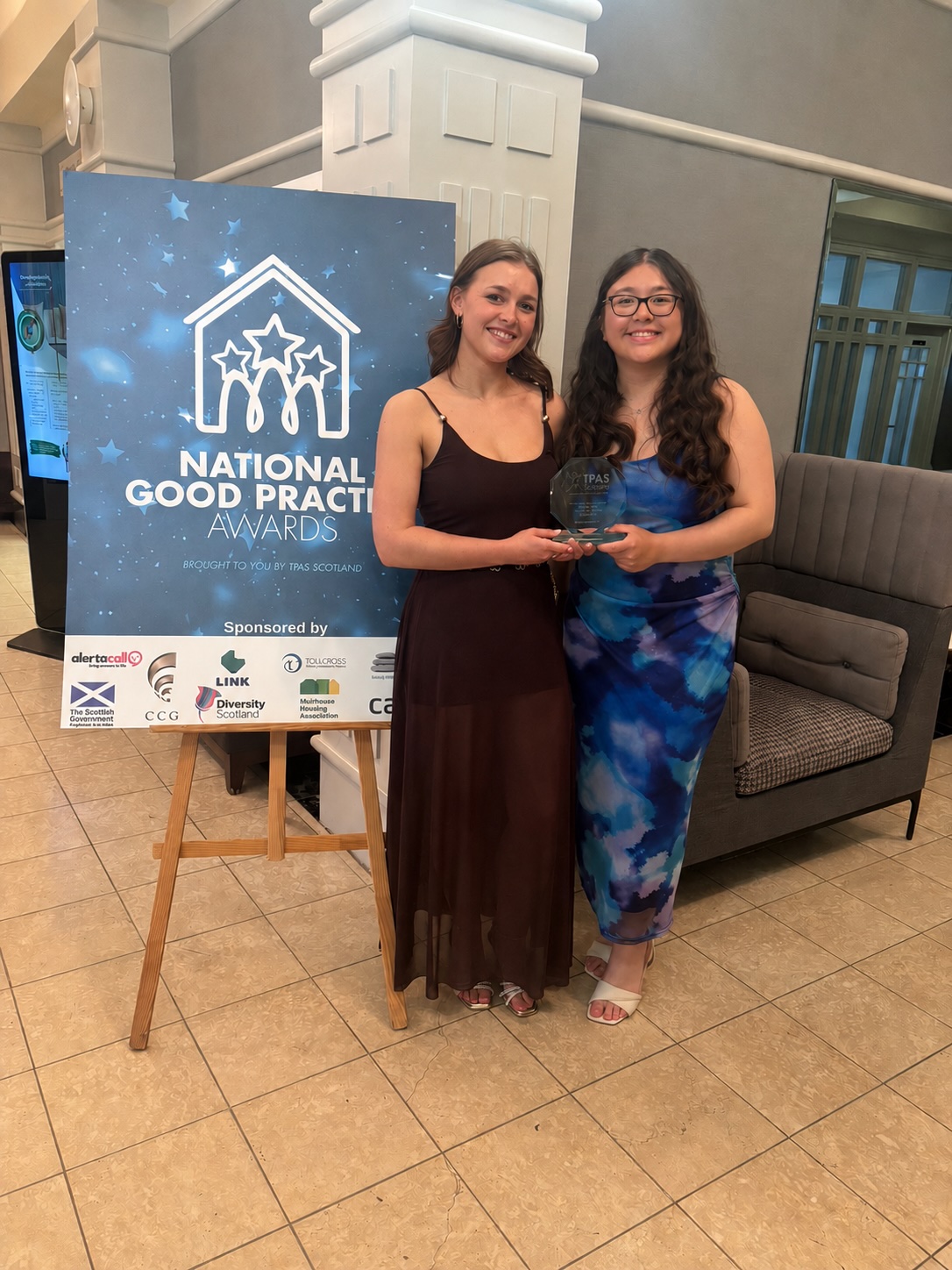Kingdom Housing Association's customer experience team celebrates community award win
