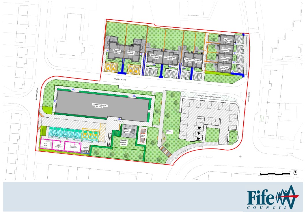 Plans on show for new council homes in Kirkcaldy