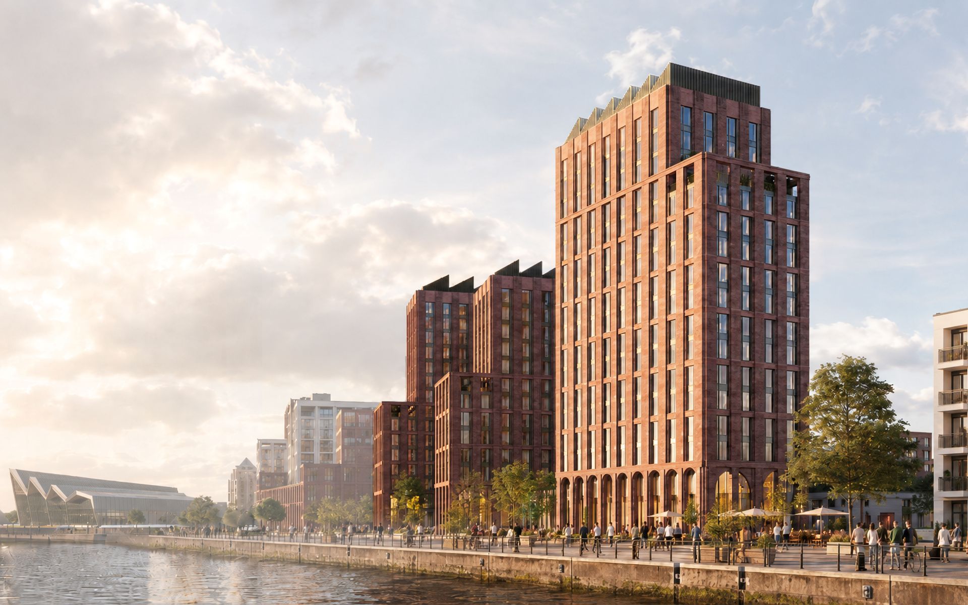 Plans lodged for £100m co-living development at Yorkhill Quay
