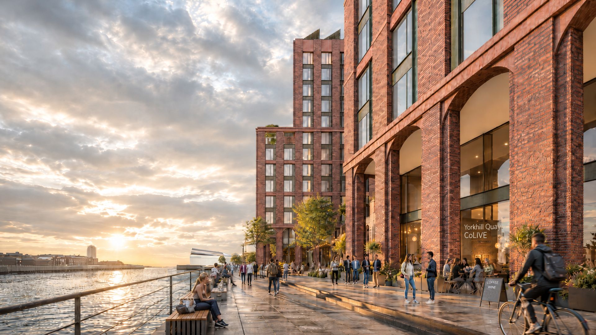 Plans lodged for £100m co-living development at Yorkhill Quay