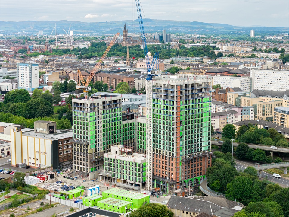 Alexander Quay student accommodation development tops out