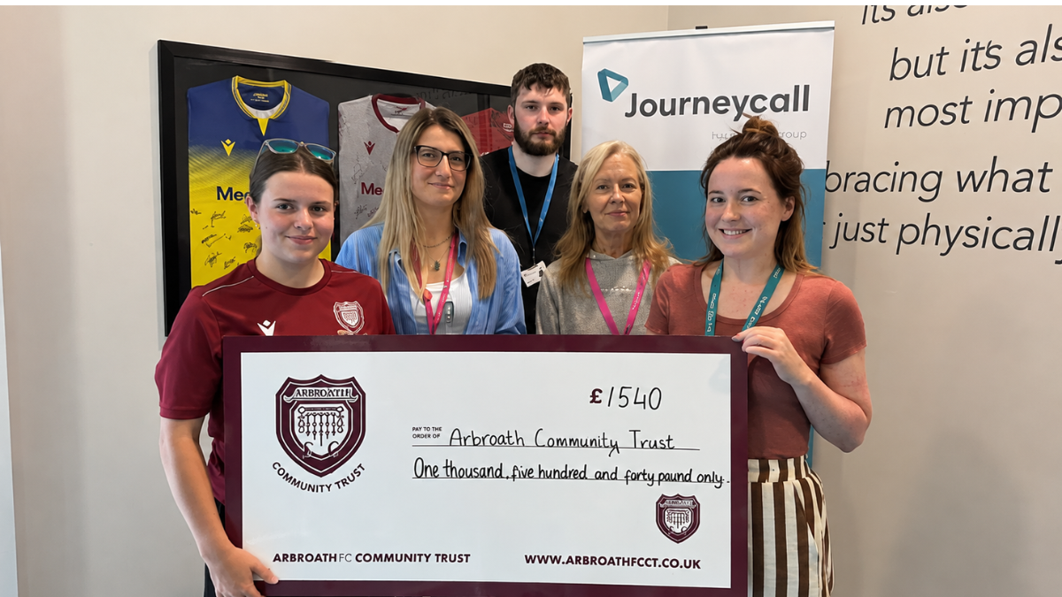 Charity Spotlight: £1,540 raised for Arbroath Community Trust through World Cup fundraiser