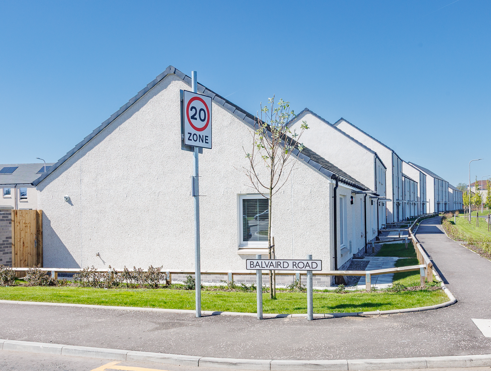 Council homes in Glenrothes completed ahead of schedule