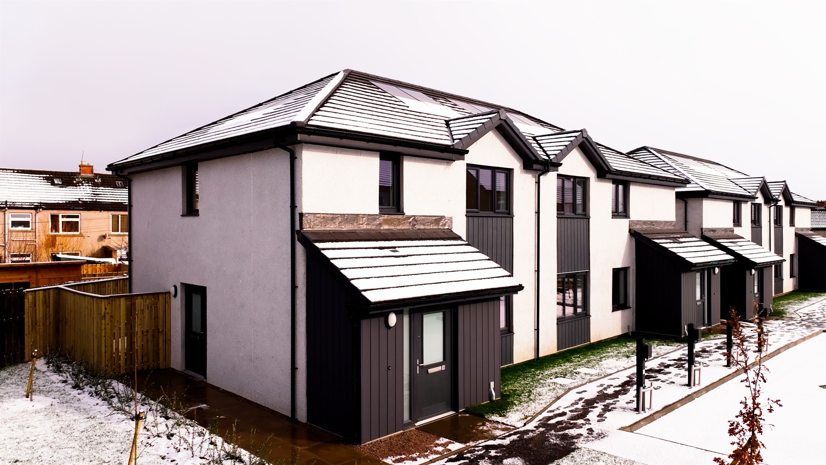 Video: 12-home development completed in Penicuik
