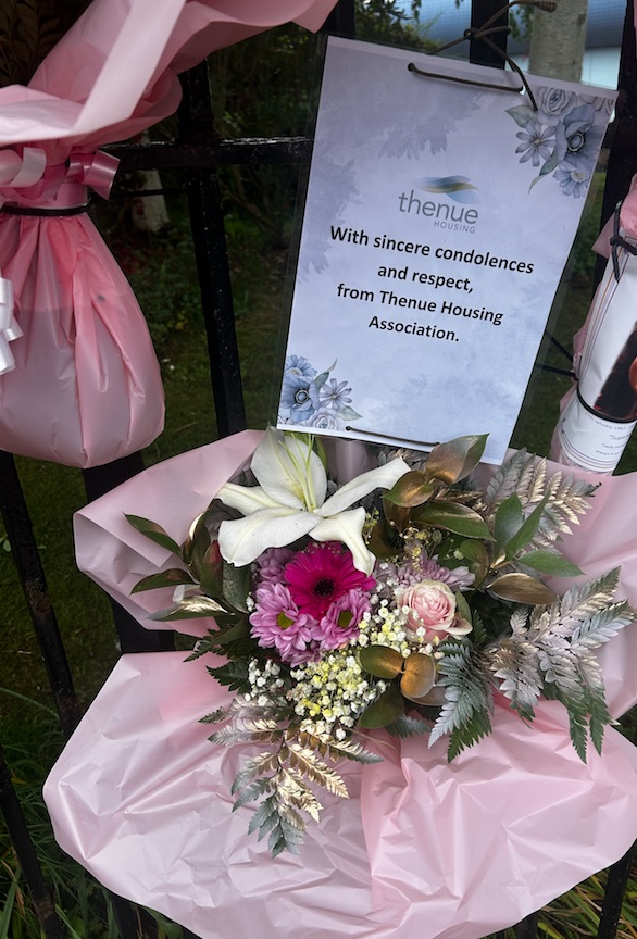 Housing associations support poignant Castlemilk memorial