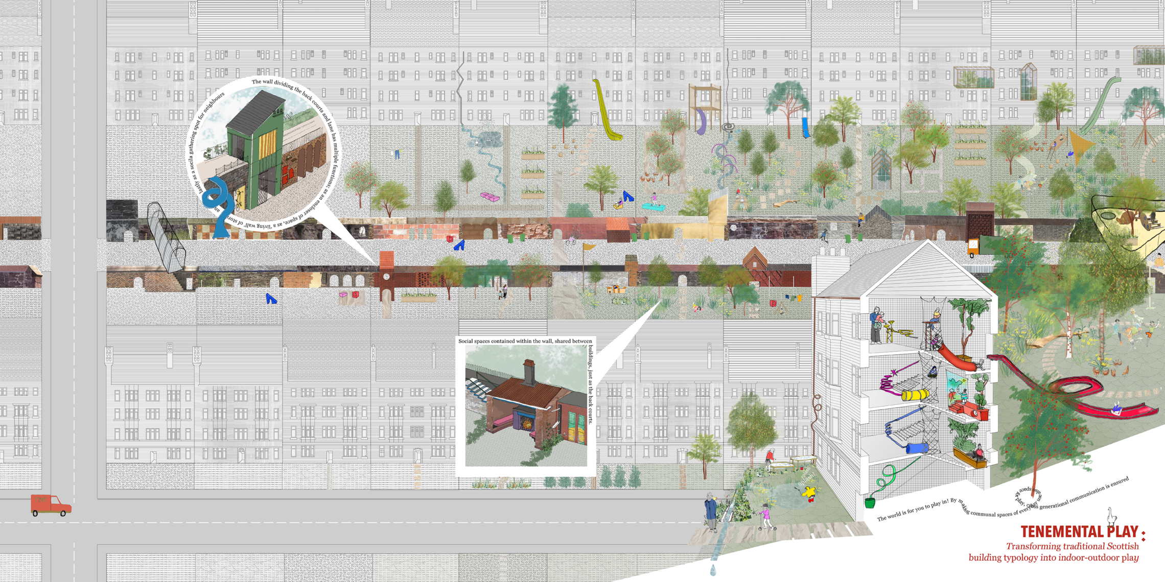 Competition entry reimagines Scottish tenement as social infrastructure