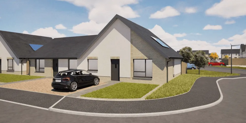 Housing plans on show for former Irvine flats site