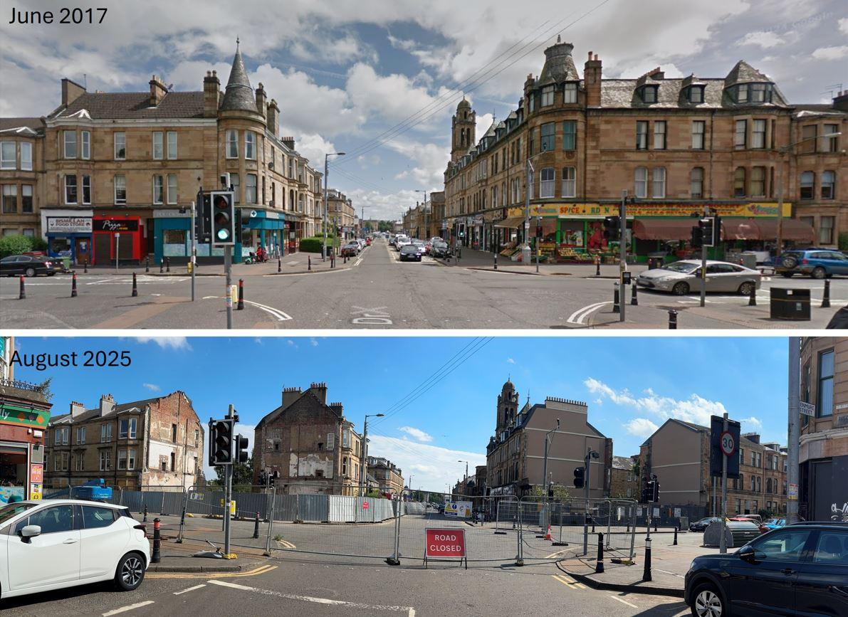 Architects sought to redesign Glasgow's fire-hit tenements