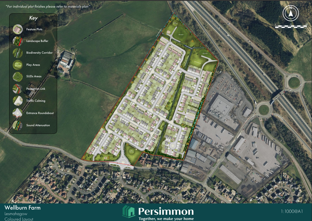 224 new homes approved for Lesmahagow
