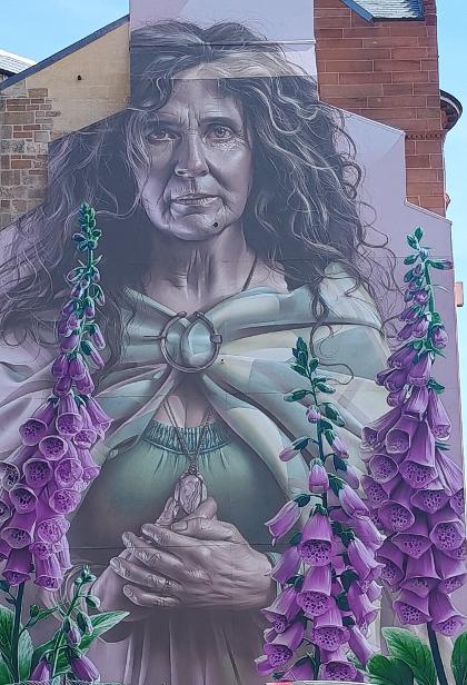 New St Enoch mural unveiled in Glasgow's George Street