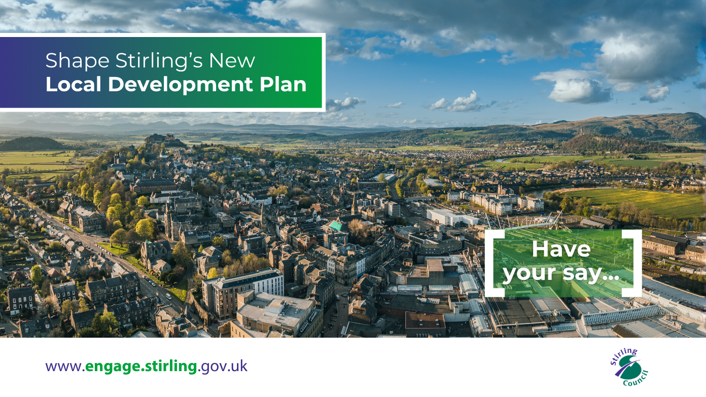 Feedback sought on crucial phase of Stirling's new Local Development Plan consultation
