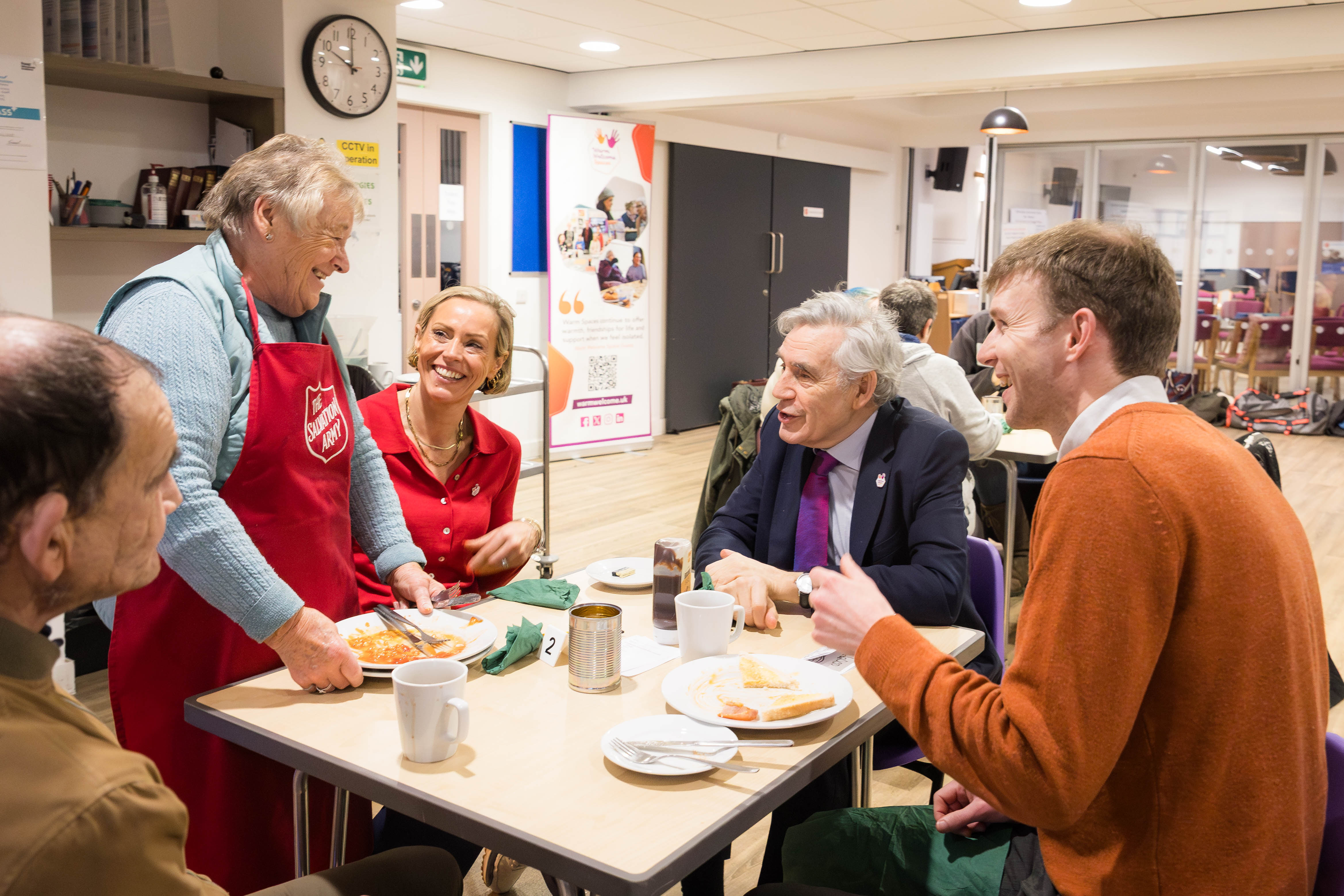 Charity Spotlight: Gordon Brown joins Kirkcaldy’s Warm Welcome Space