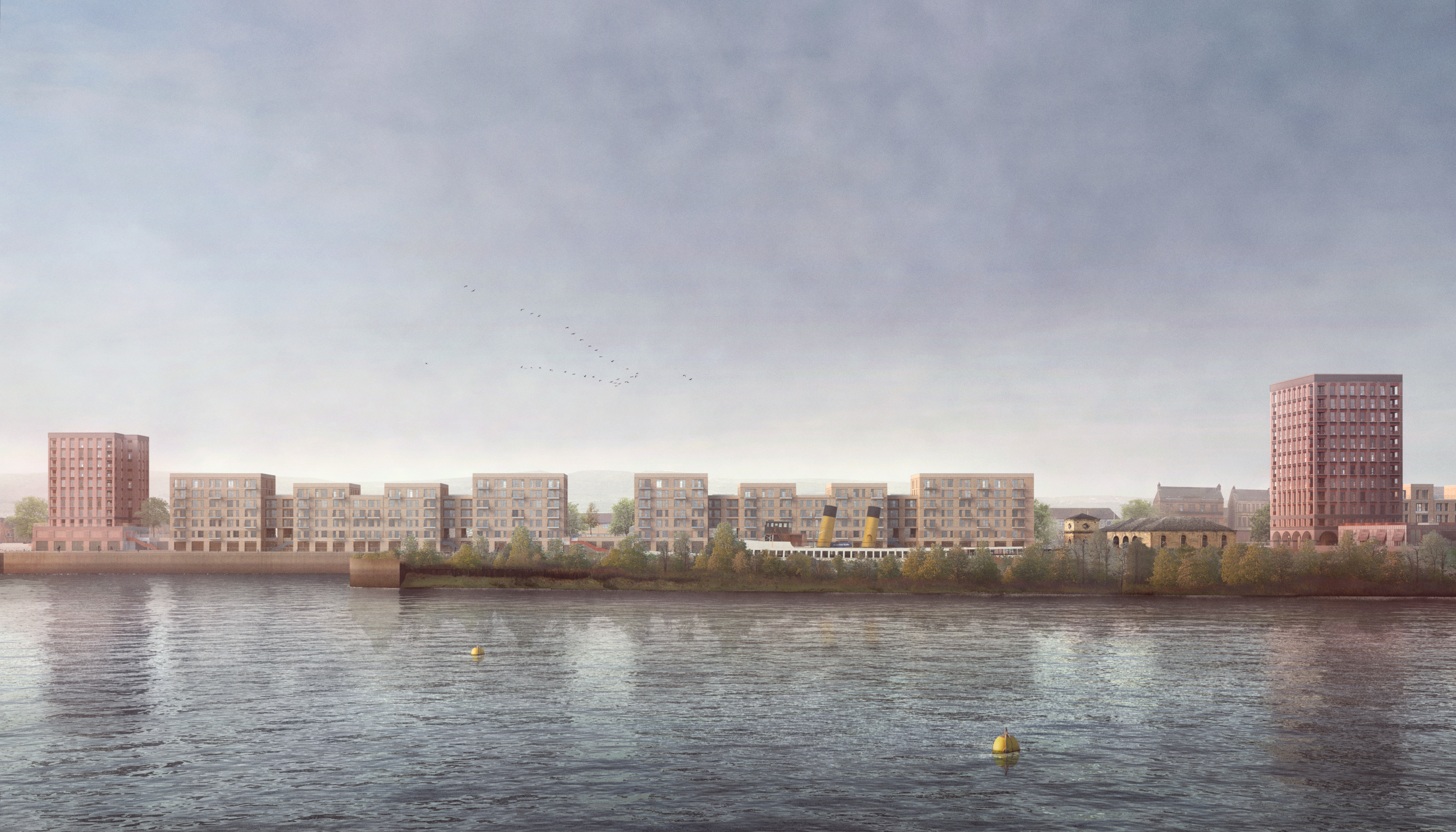 New £125m plans submitted for new homes at Govan Graving Docks