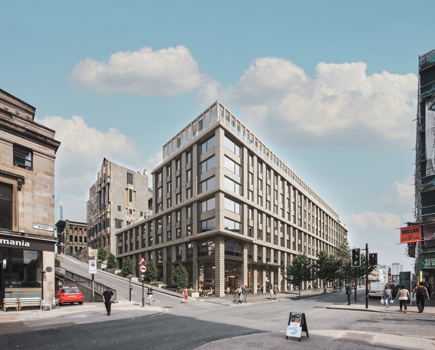 Sauchiehall Street set for new student accommodation and food hall