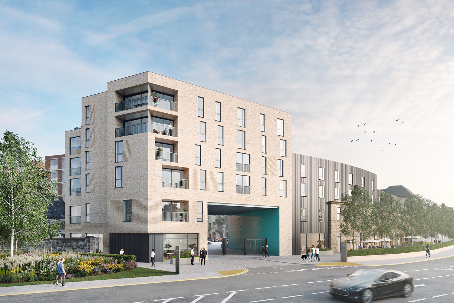 Linen Quarter becomes largest private development to join Dunfermline district heating system