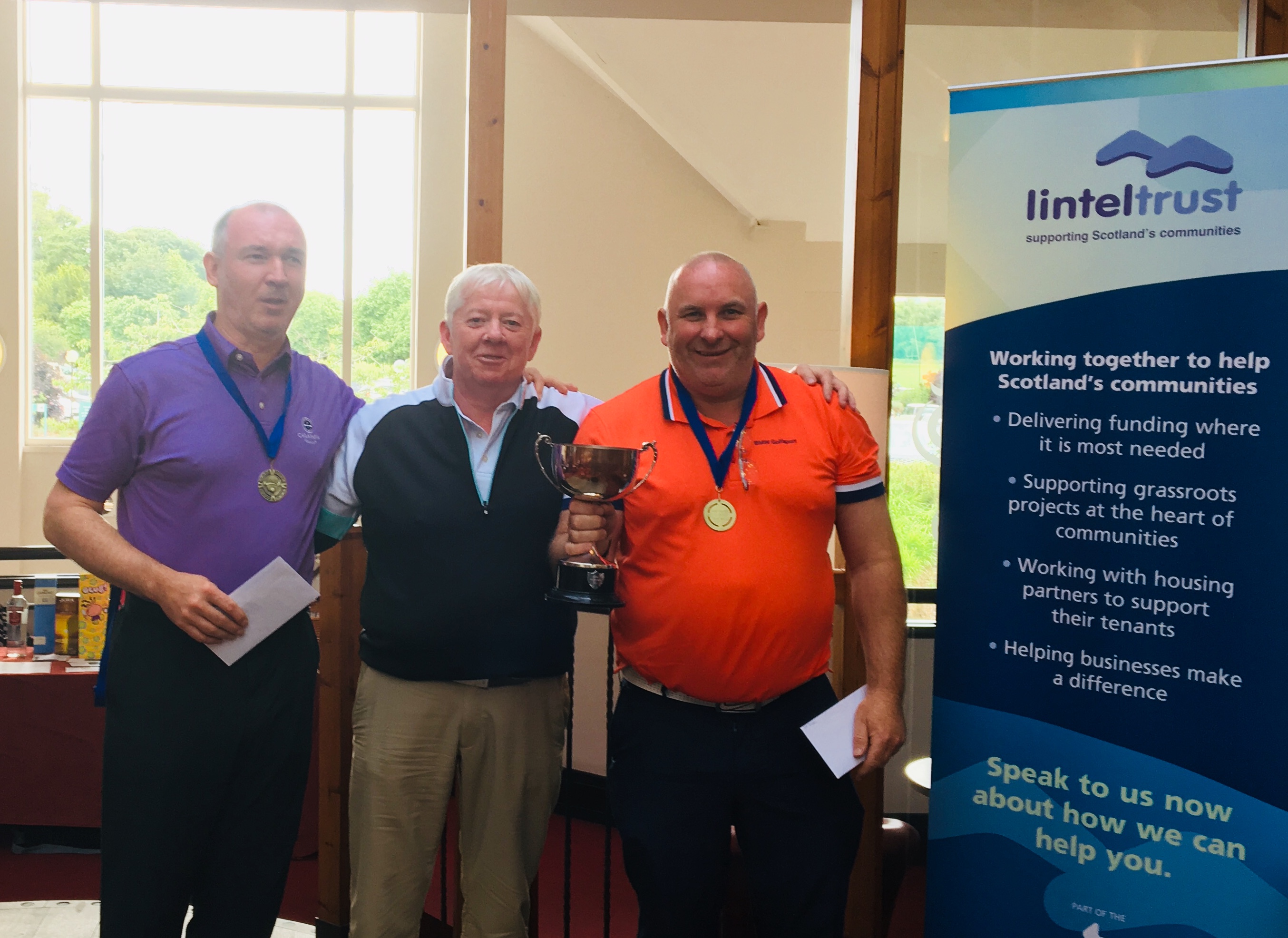 Charity golf teams swing for £6k