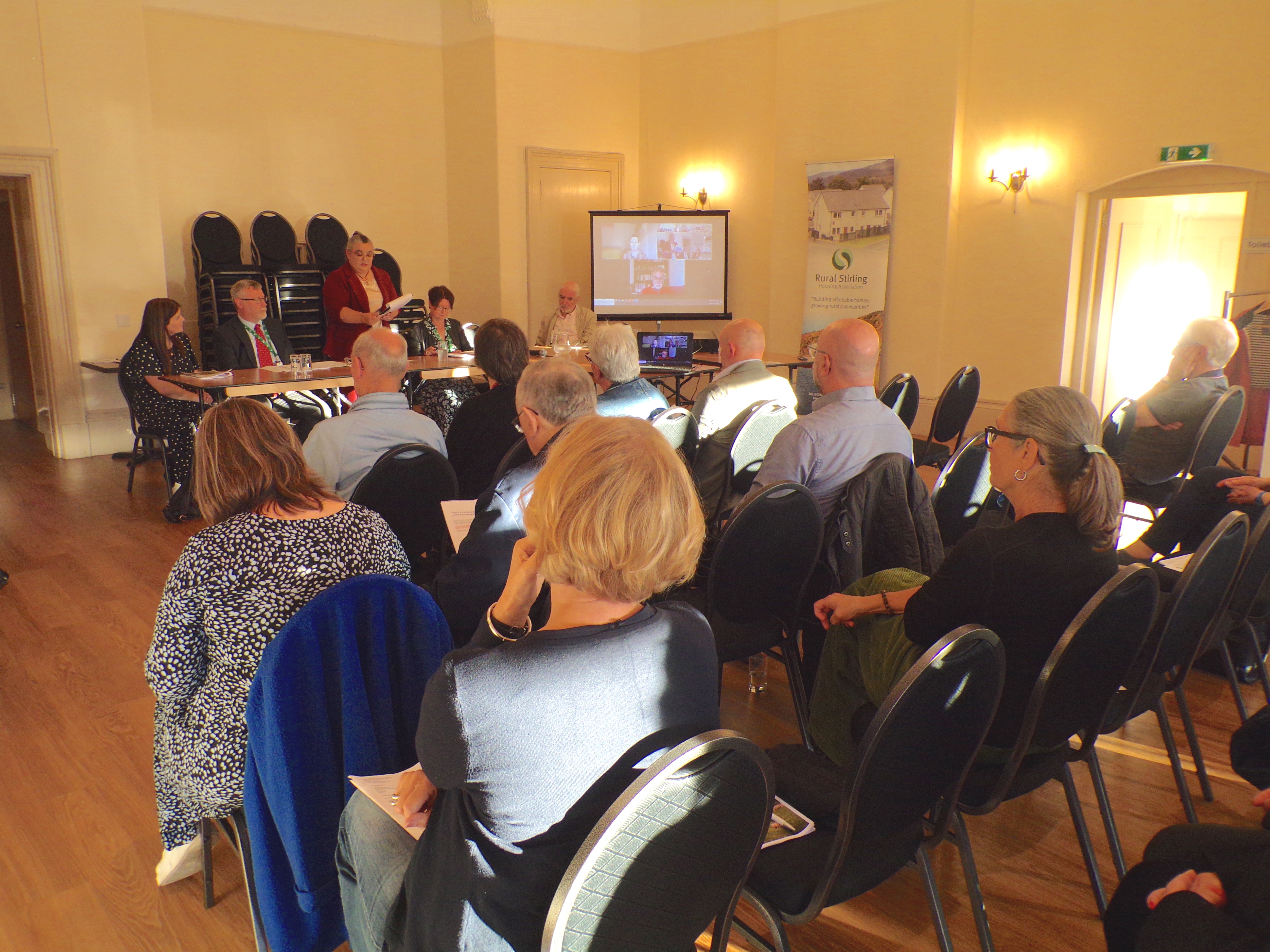 Council leader praises work of Rural Stirling Housing Association at AGM