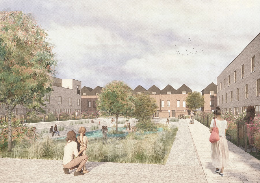 PfP igloo and HGP secure £15.9m Paragon funding for Dundashill townhouses