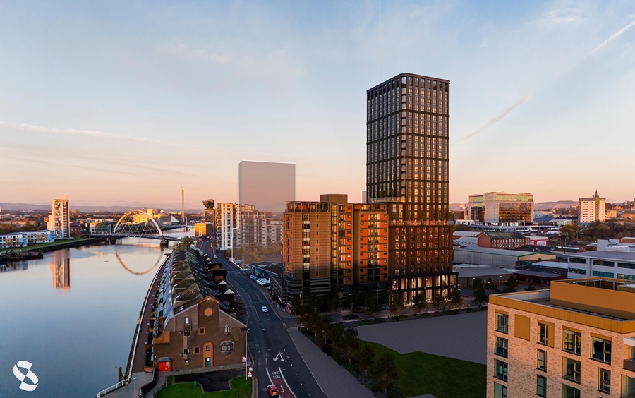 410-bed student accommodation approved in Glasgow