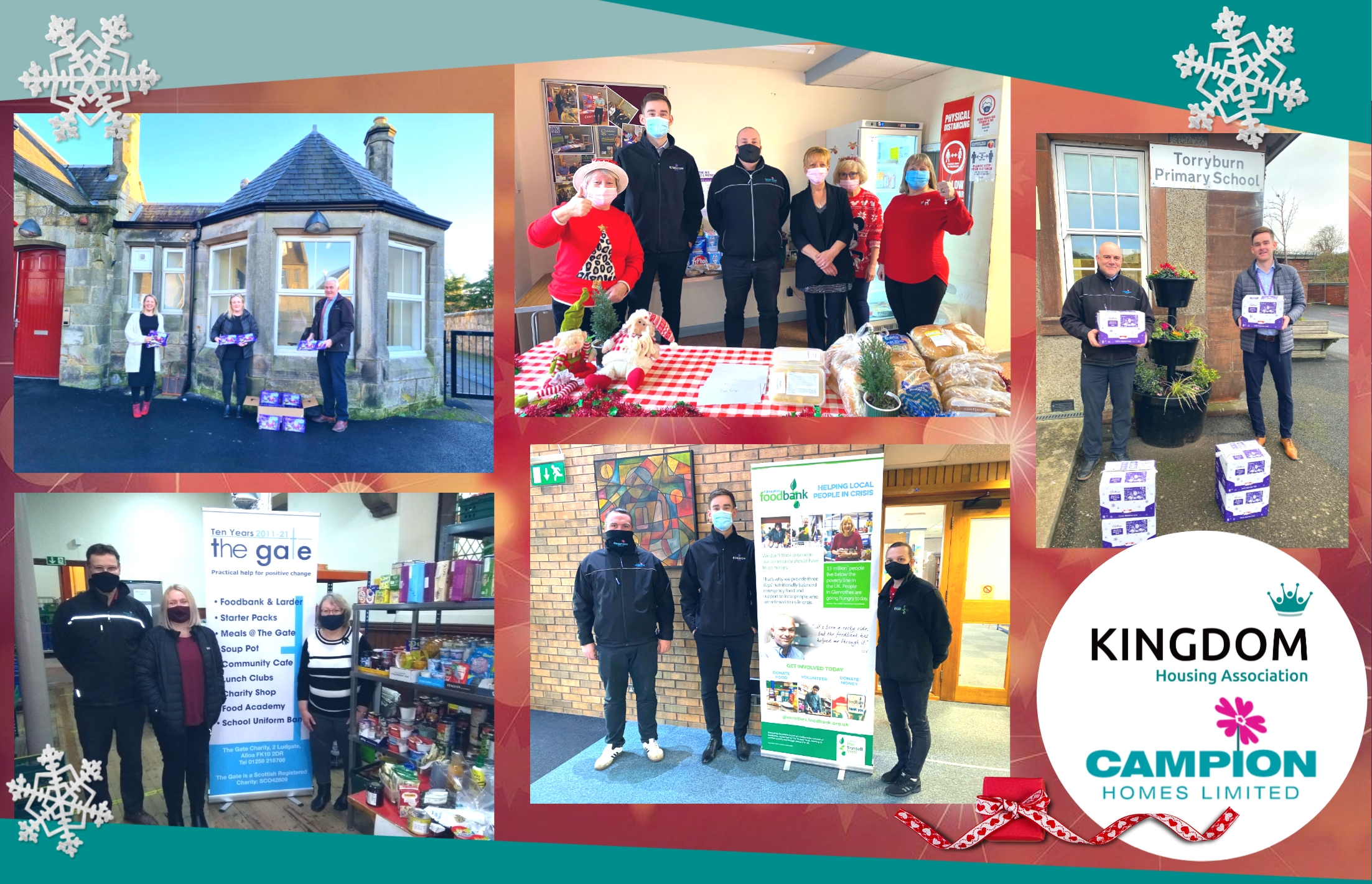 Kingdom and Campion spread festive cheer during 12 Days of Giving campaign