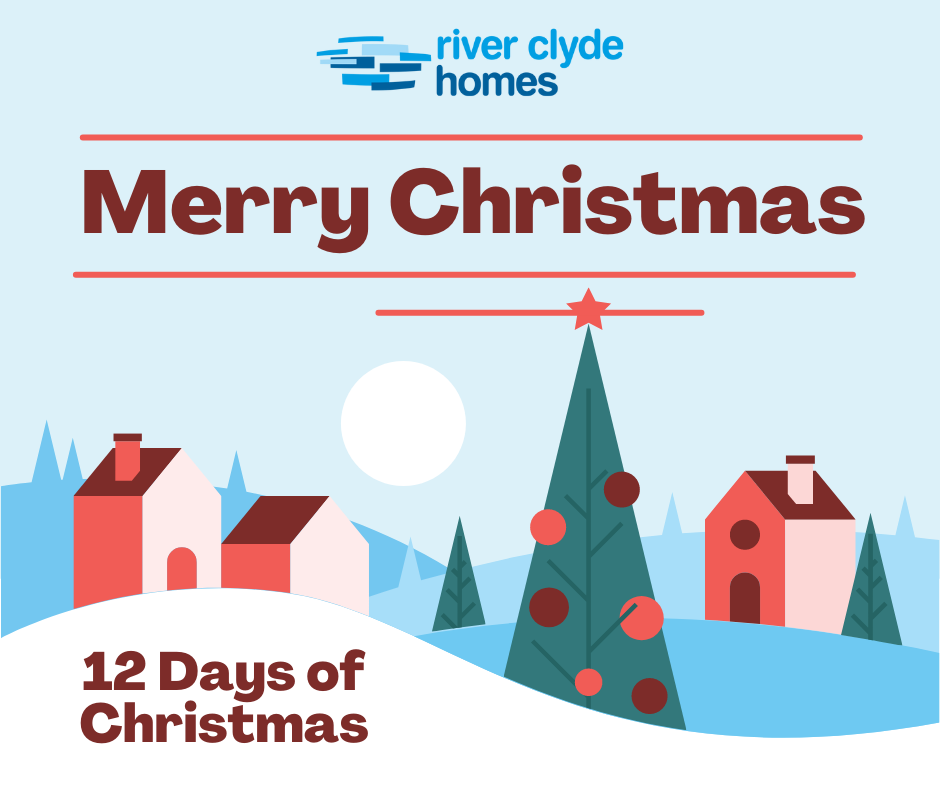 River Clyde Homes donates £22,000 to its customers as part of its 12 Days of Christmas campaign