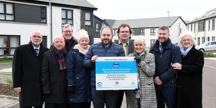 CCG and Cunninghame Housing Association bring 64 homes to Kilwinning