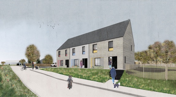 Work starts on Scotland’s first community-owned Passivhaus certified homes