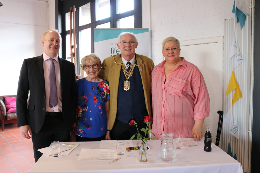 Fife Housing Group celebrates community grants with pitches, prizes, pizza and the Provost