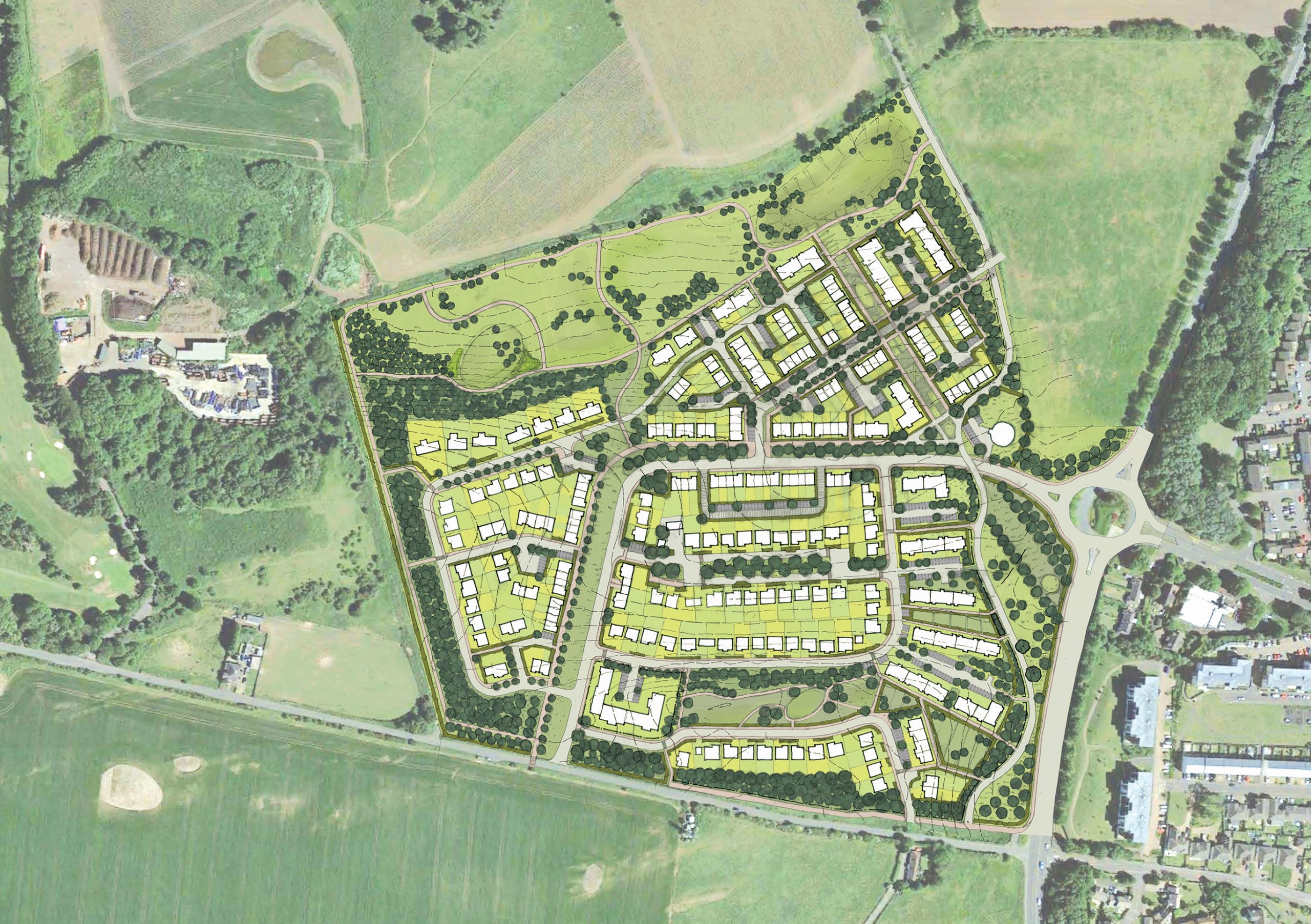 Up to 500 new homes planned near Edinburgh Airport