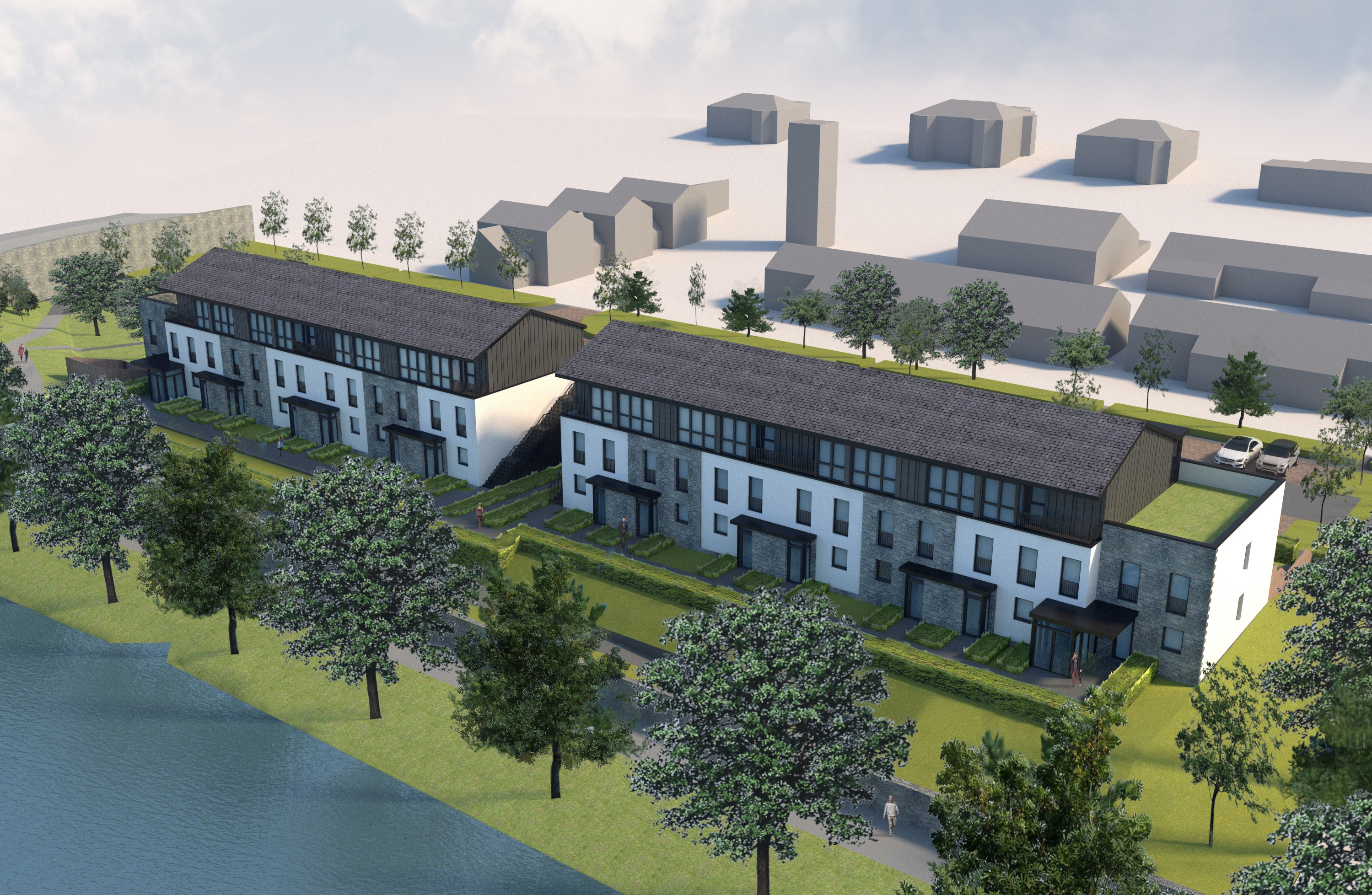 Housing association submits fresh design for Peebles development