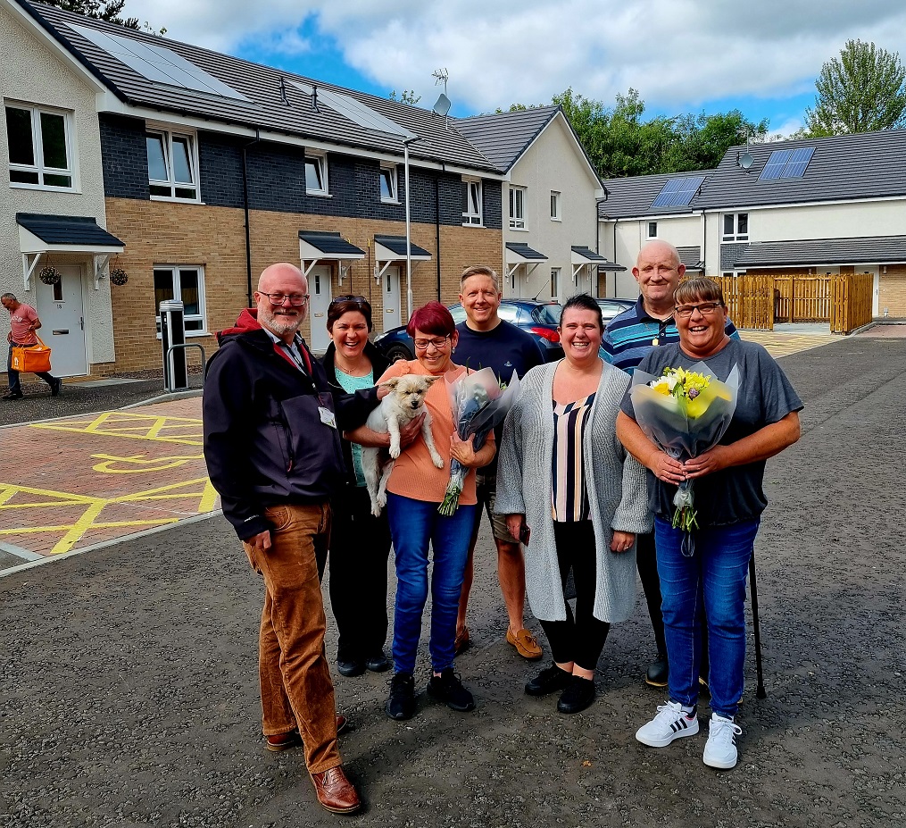 Abronhill welcomes new tenants to Cumbernauld development