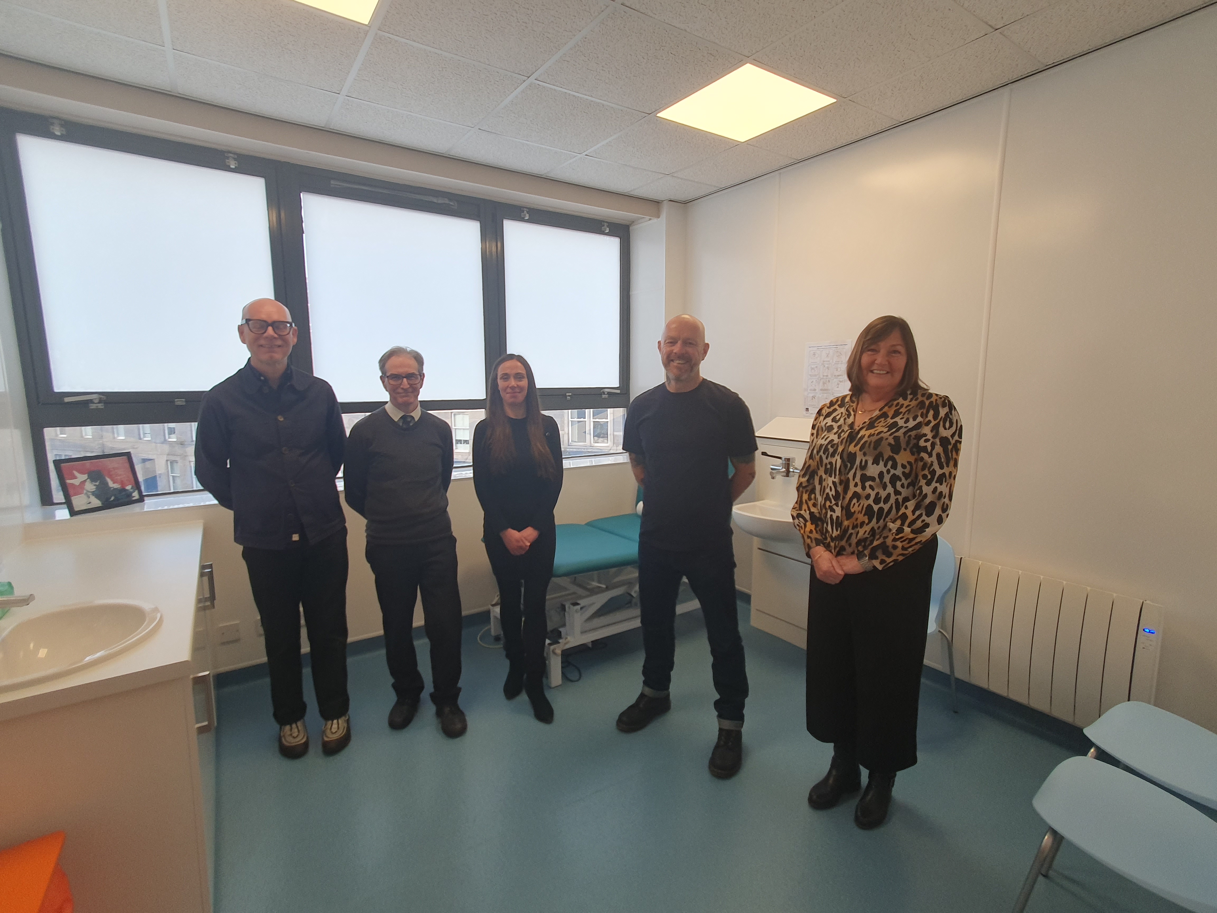Turning Point Scotland launches new clinical room at Aberdeen Housing Services