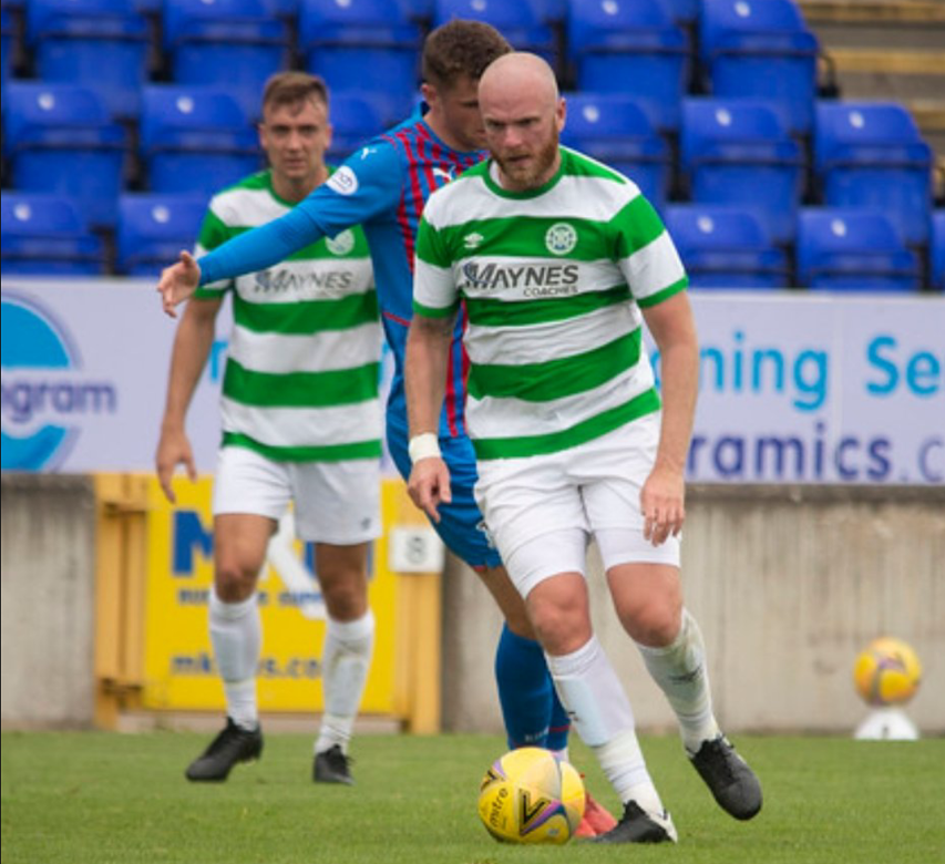 And finally... the housing project manager leading his team to Celtic Park