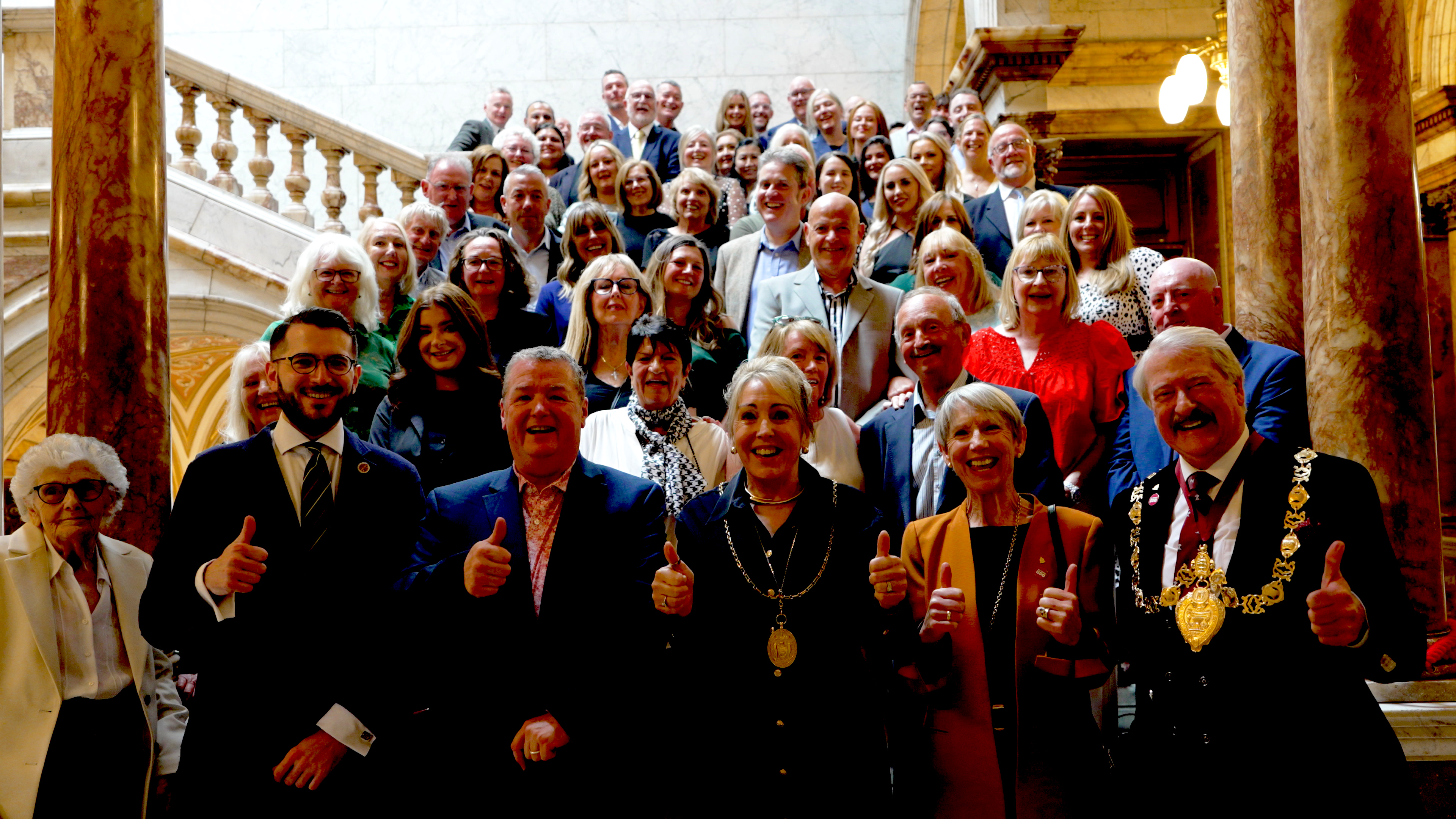 Civic reception held to mark 50 years of Elderpark Housing