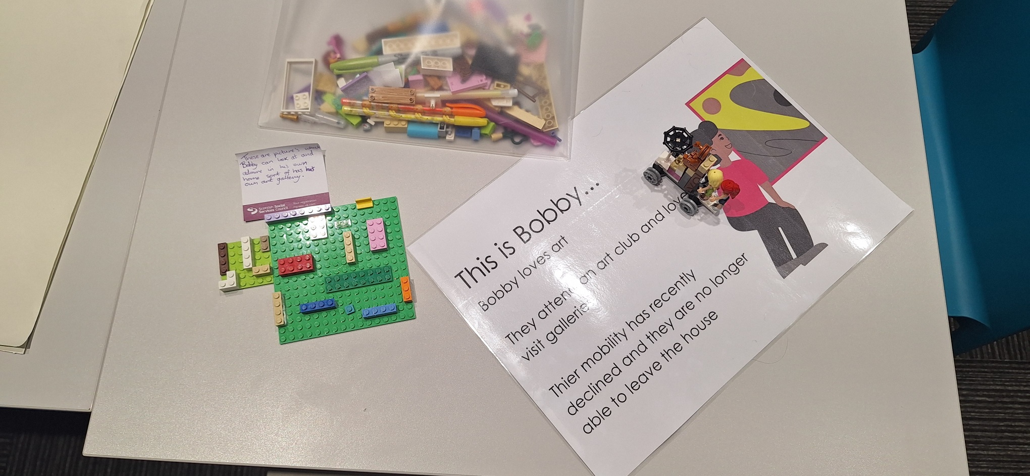 Blackwood challenges care work stereotypes with young people