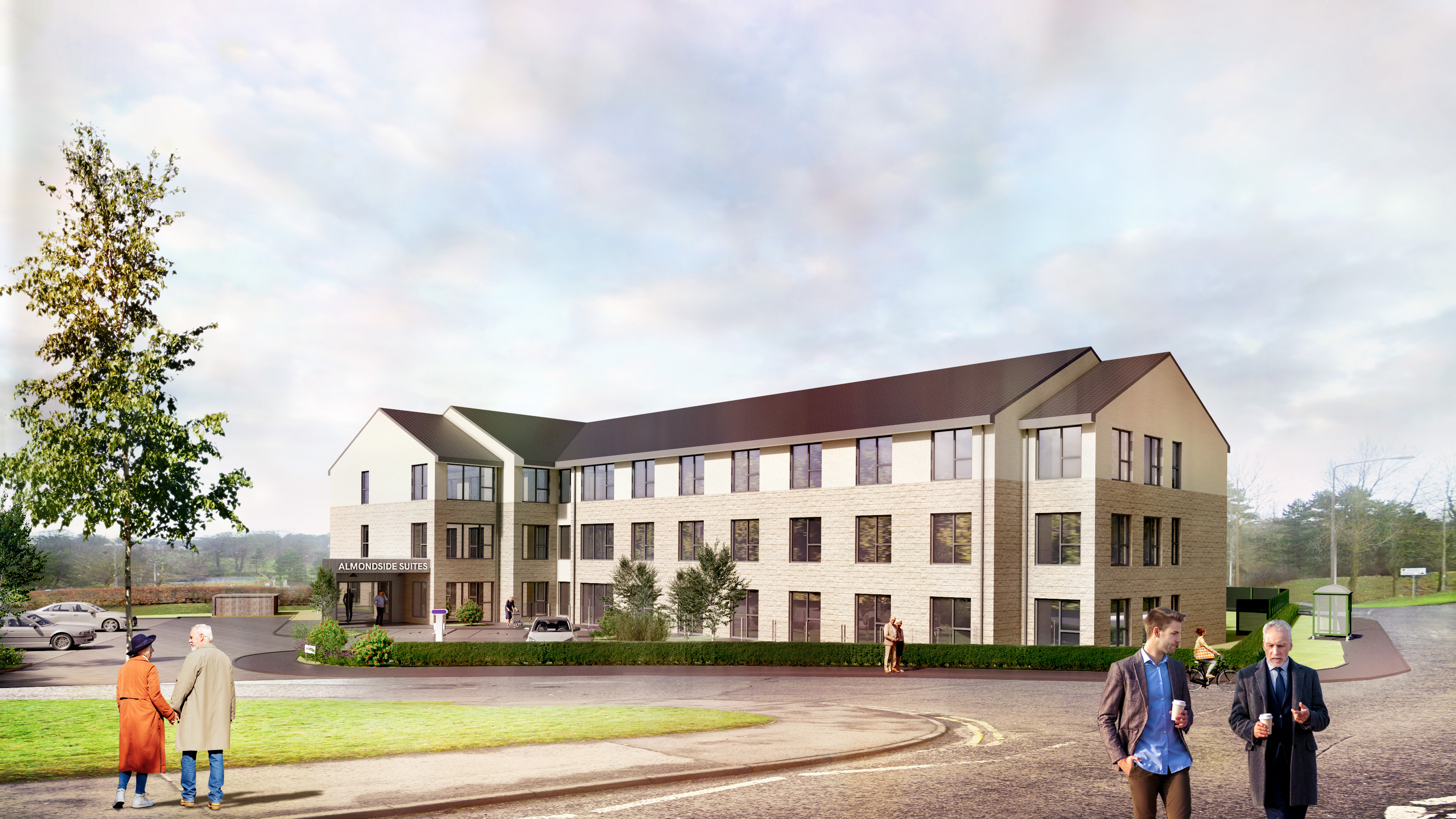 Construction begins at new care home in Livingston