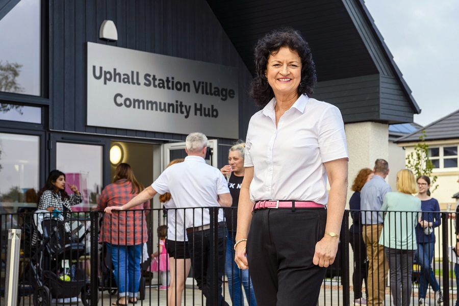 Community hub launches at West Lothian development