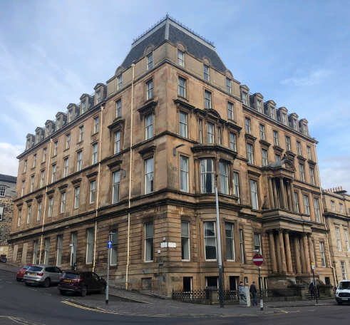 Conversion of historic Glasgow office block to provide 142 student beds begins