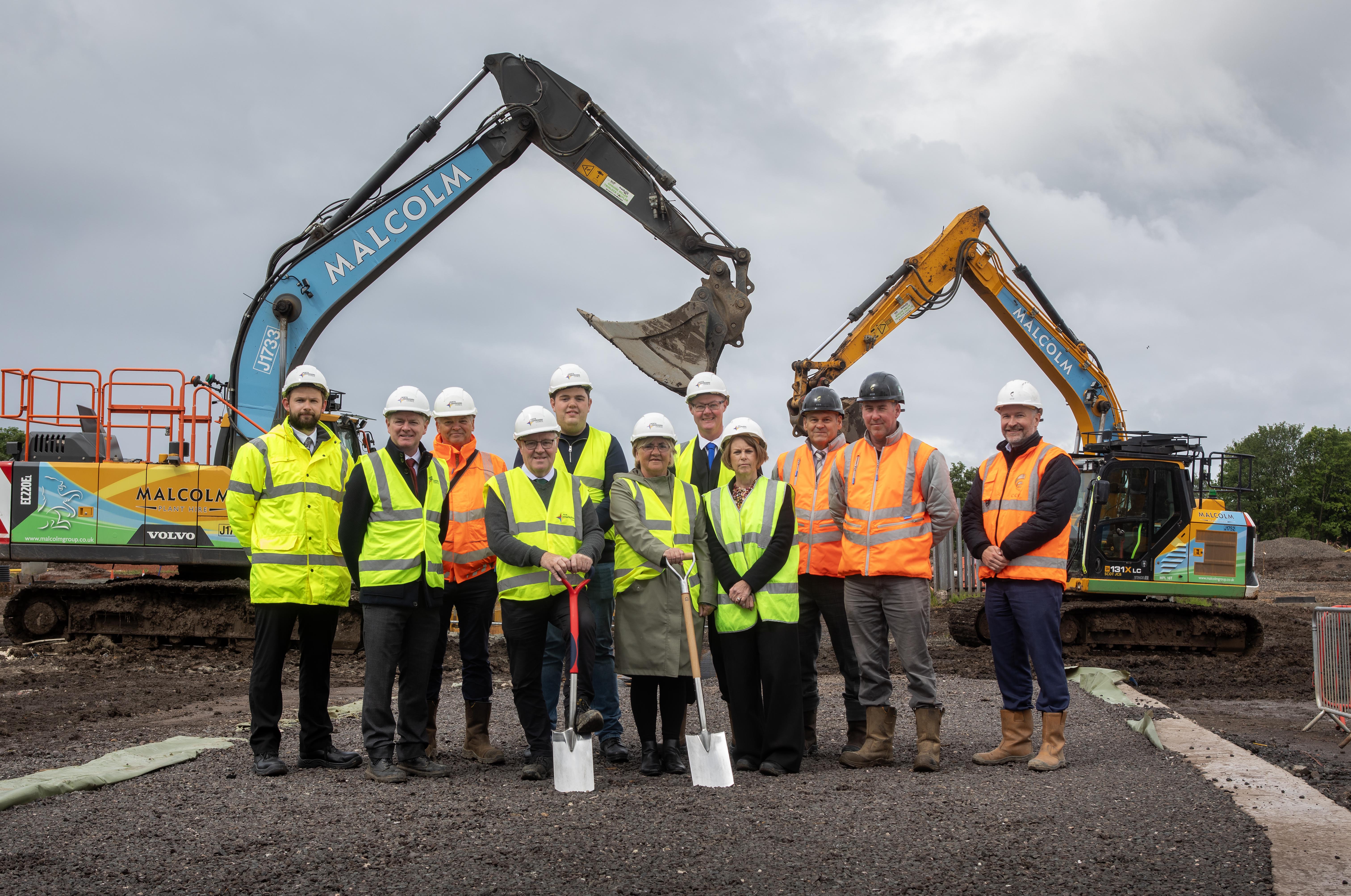 Council homes planned at former Coatbridge school site