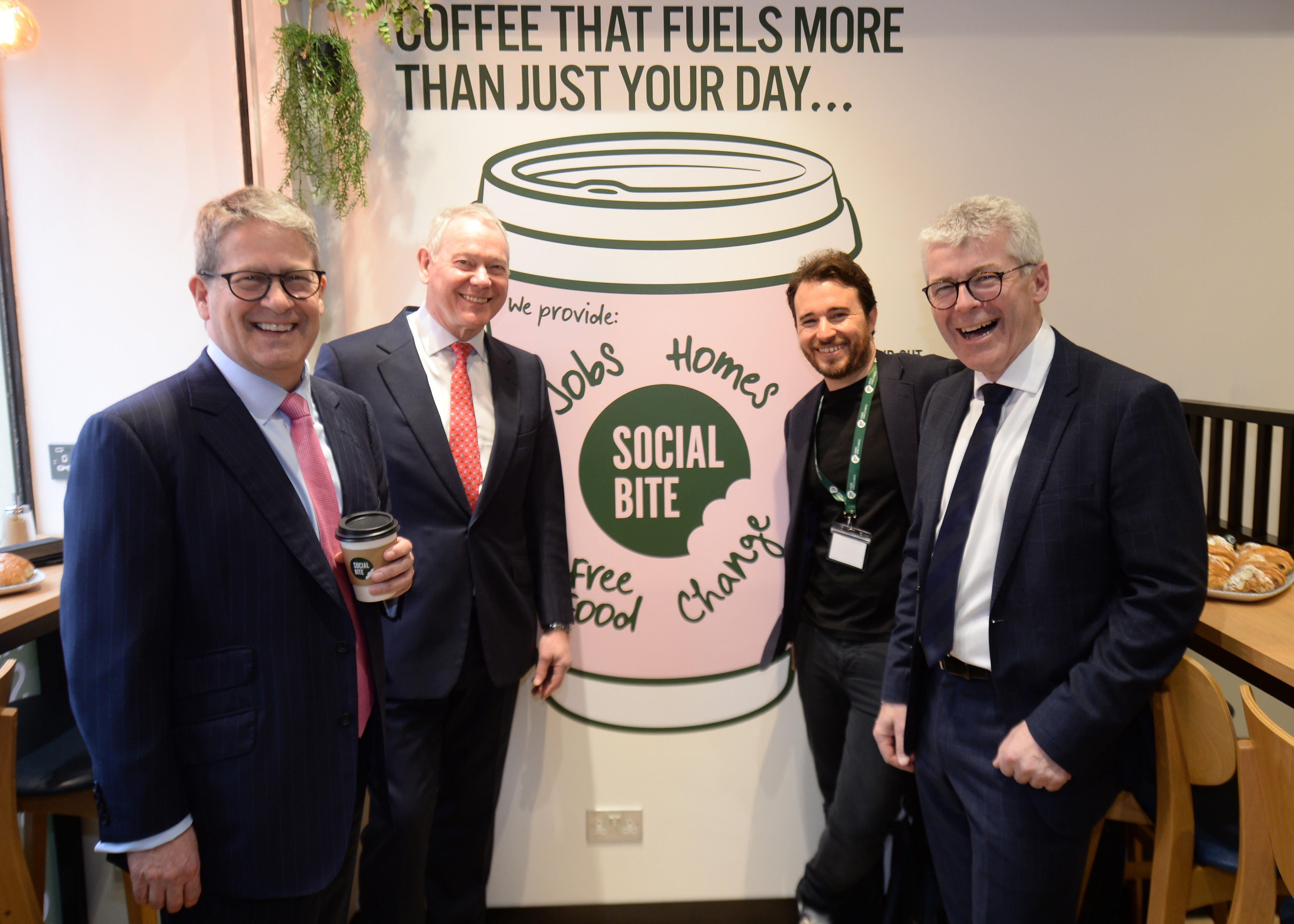 Social Bite opens its first coffee shop in London