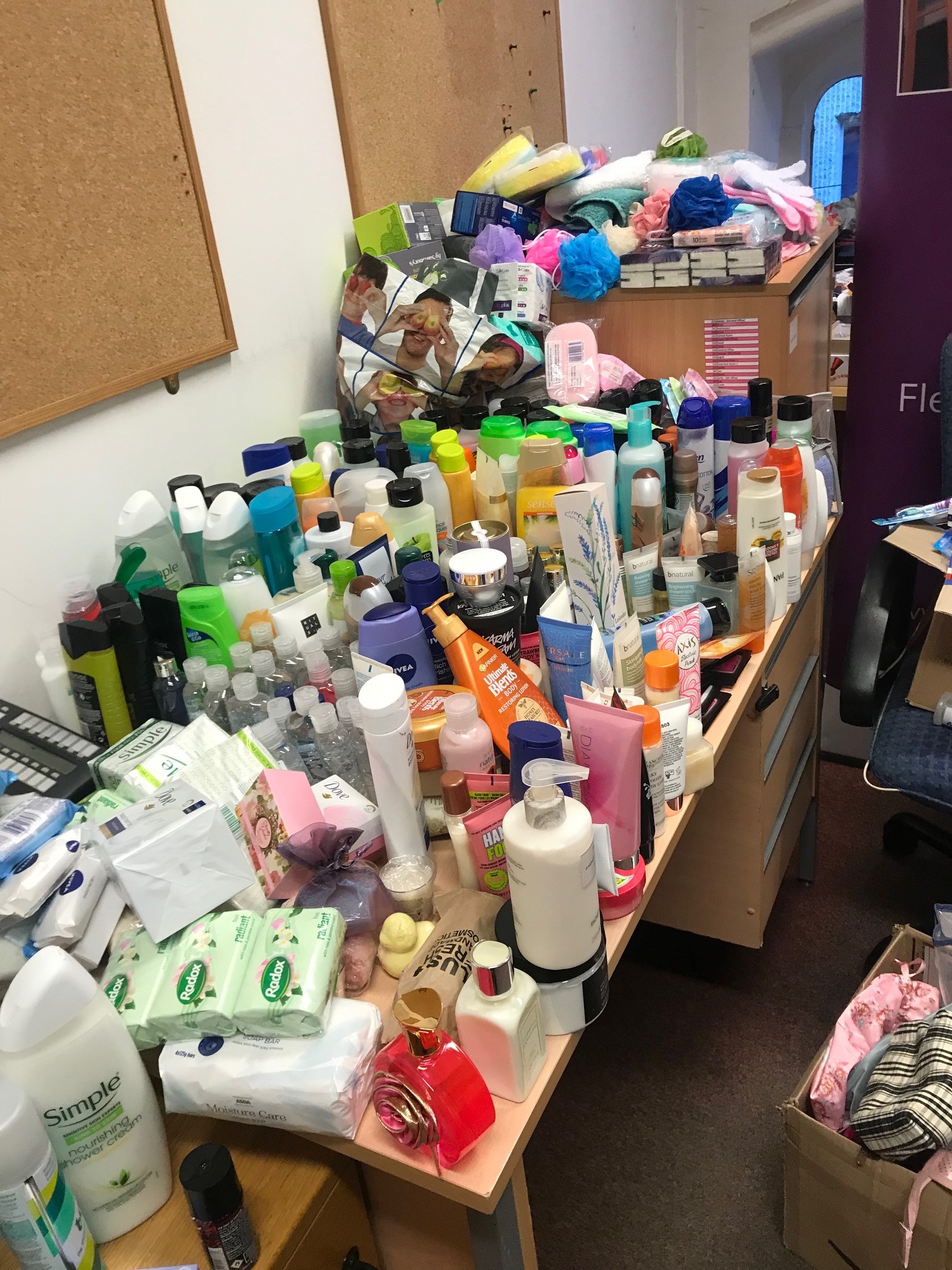 Hundreds of toiletries donated to homeless people in Dundee after Gowrie Care appeal