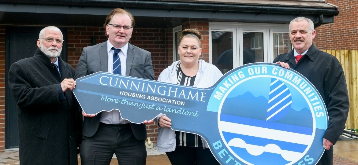 Cunninghame Housing Association celebrates completion of 300th home in Dumfries & Galloway