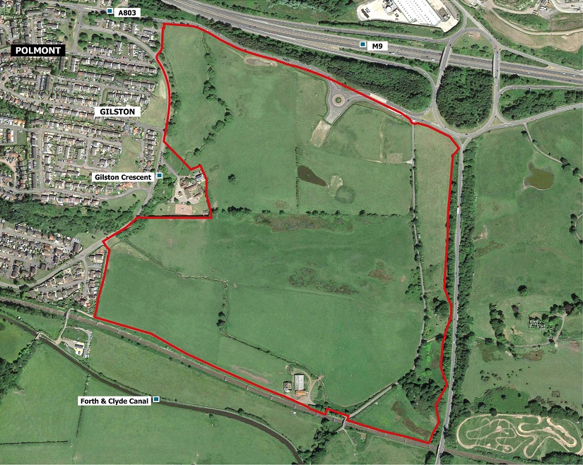 Planning permission in principle sought for mixed-use Polmont development
