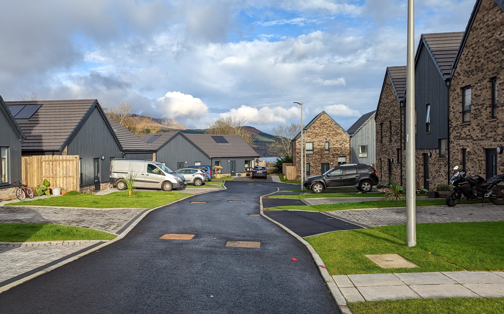 Official opening for first new council homes on Arran in a generation
