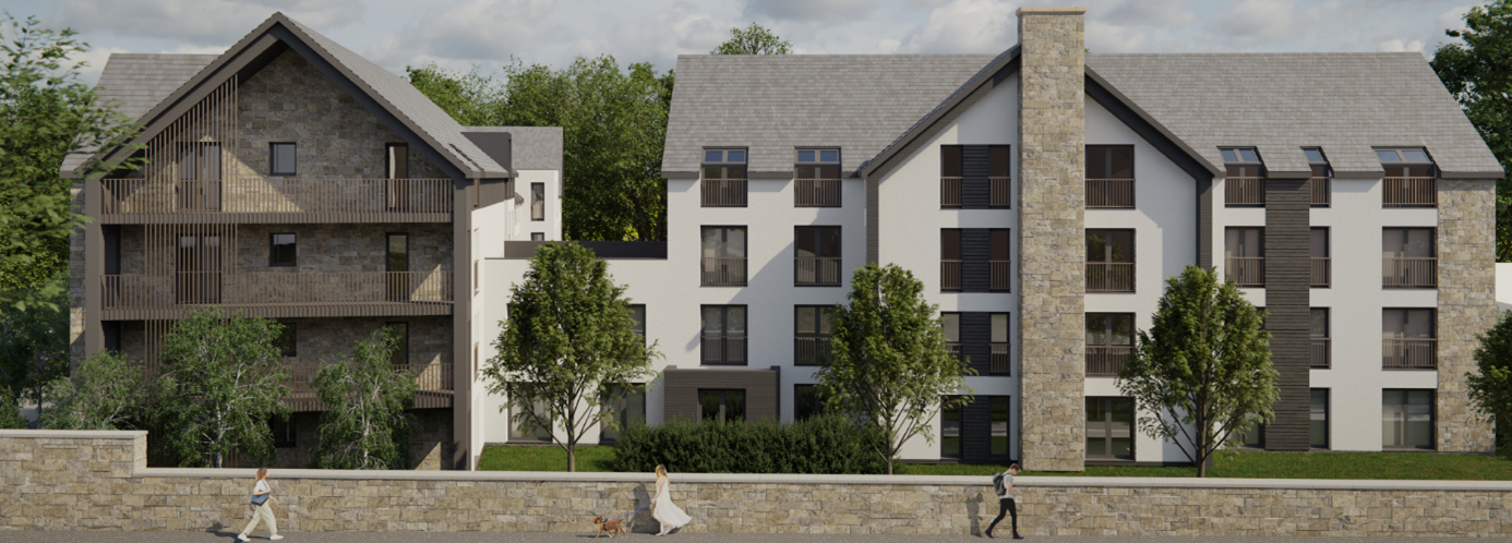 46 new homes proposed for old Borders College site in Galashiels