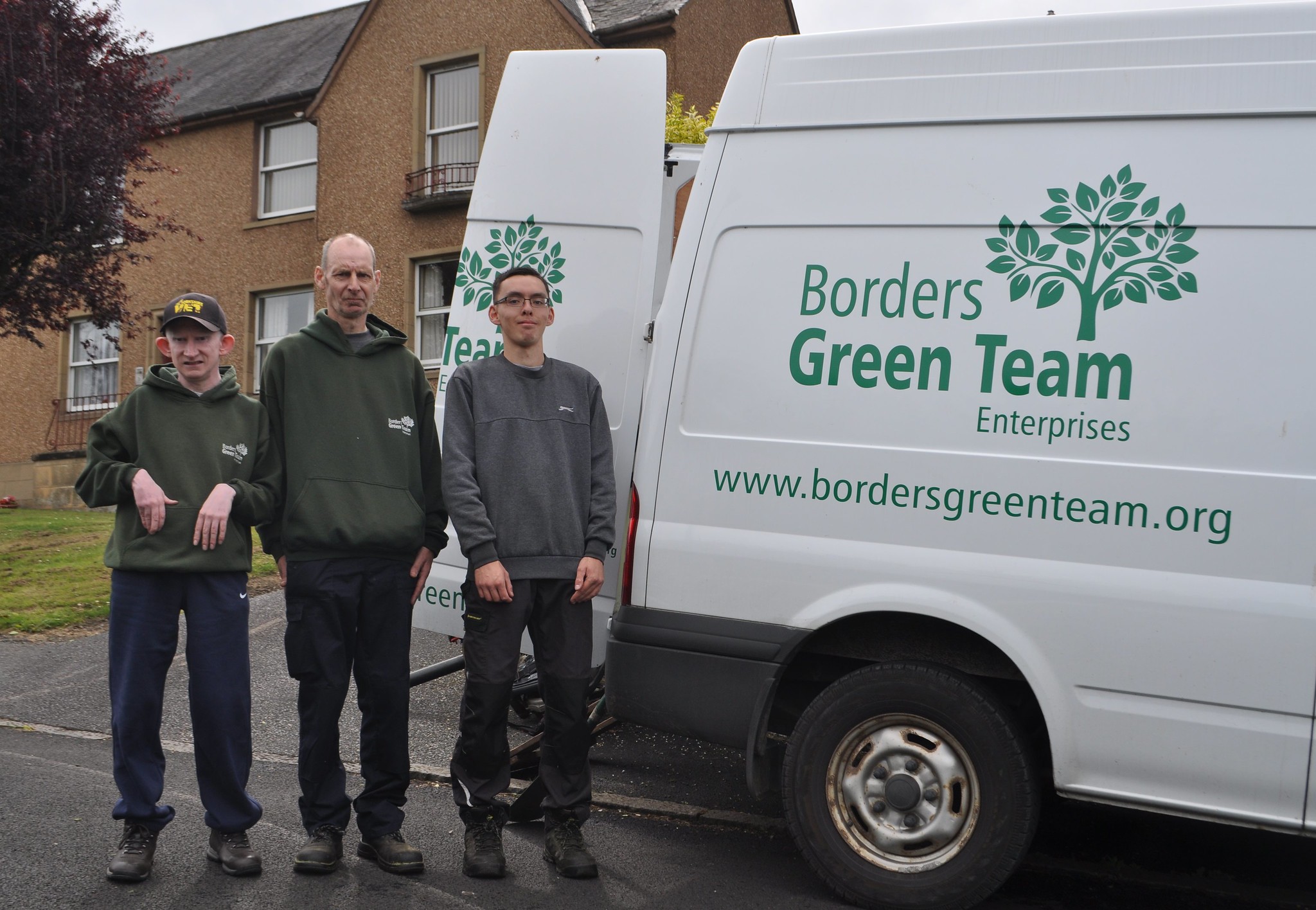 Social enterprise awarded gardening contract at Borders homeless accommodation