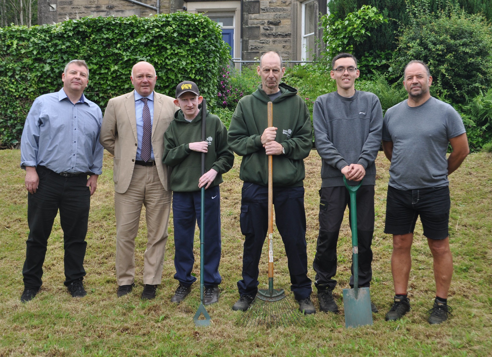 Social enterprise awarded gardening contract at Borders homeless accommodation