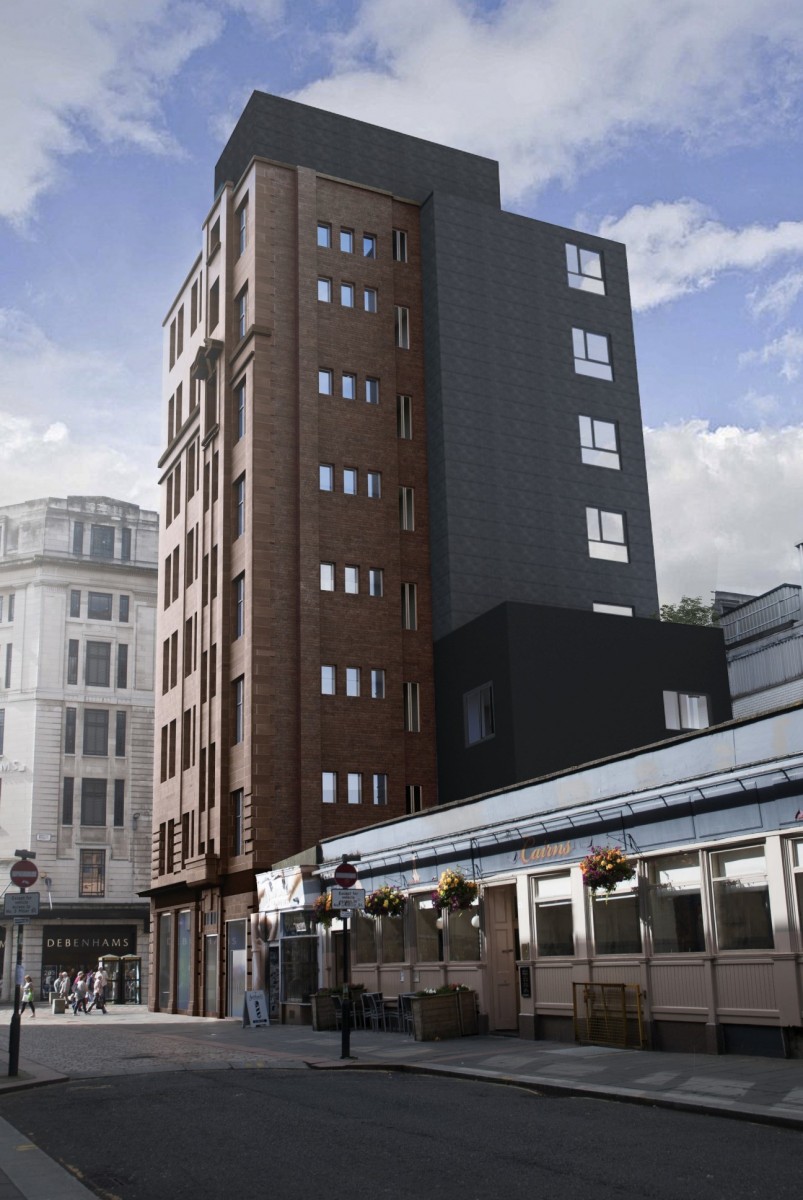 Flats plan for B-listed property on Glasgow's Argyle Street